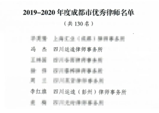 0601 本所冯杰、李红旗律师荣获“2019-2020年度成都市优秀律师”荣誉称号201.png